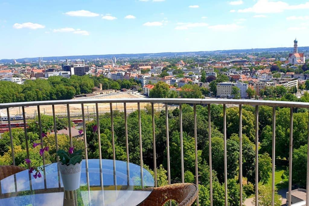 Suite-Xxi City View Hotelturm Augsburgo Exterior foto
